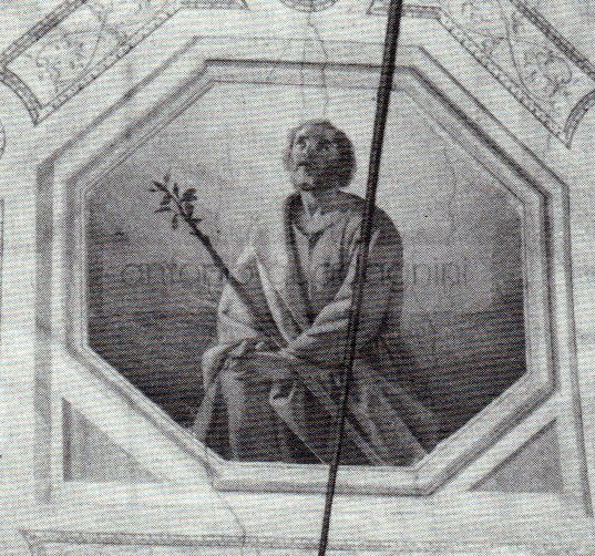 San Giuseppe - 1854-55 - affresco - Chiesa di Santa Maria Assunta - Rovato (BS)